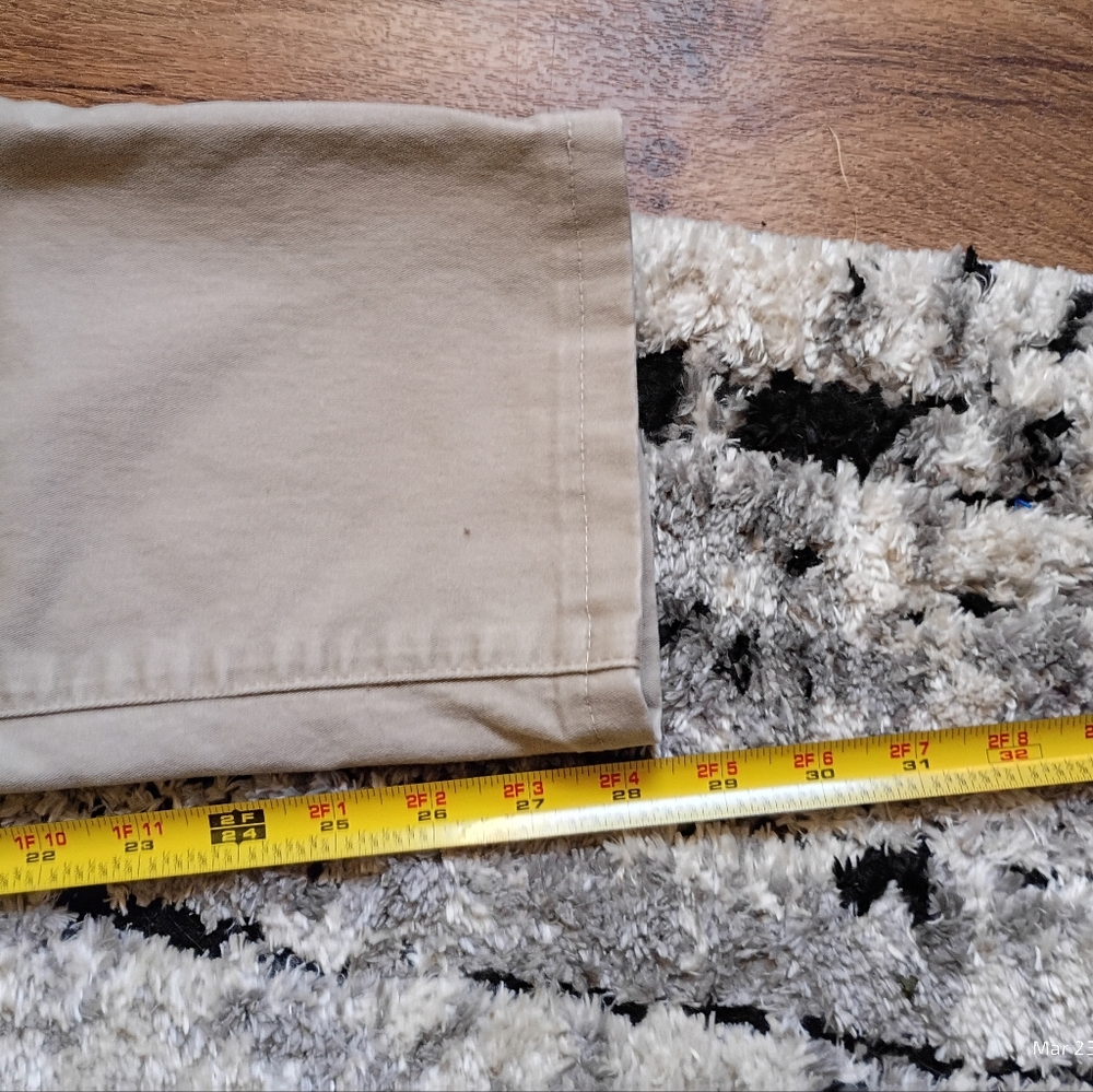 Lands' End Khaki Pants 36 Slim Fit Straight - Picture 7 of 7